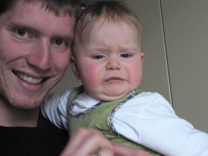 noch etwas unglücklich über die neue Frisur